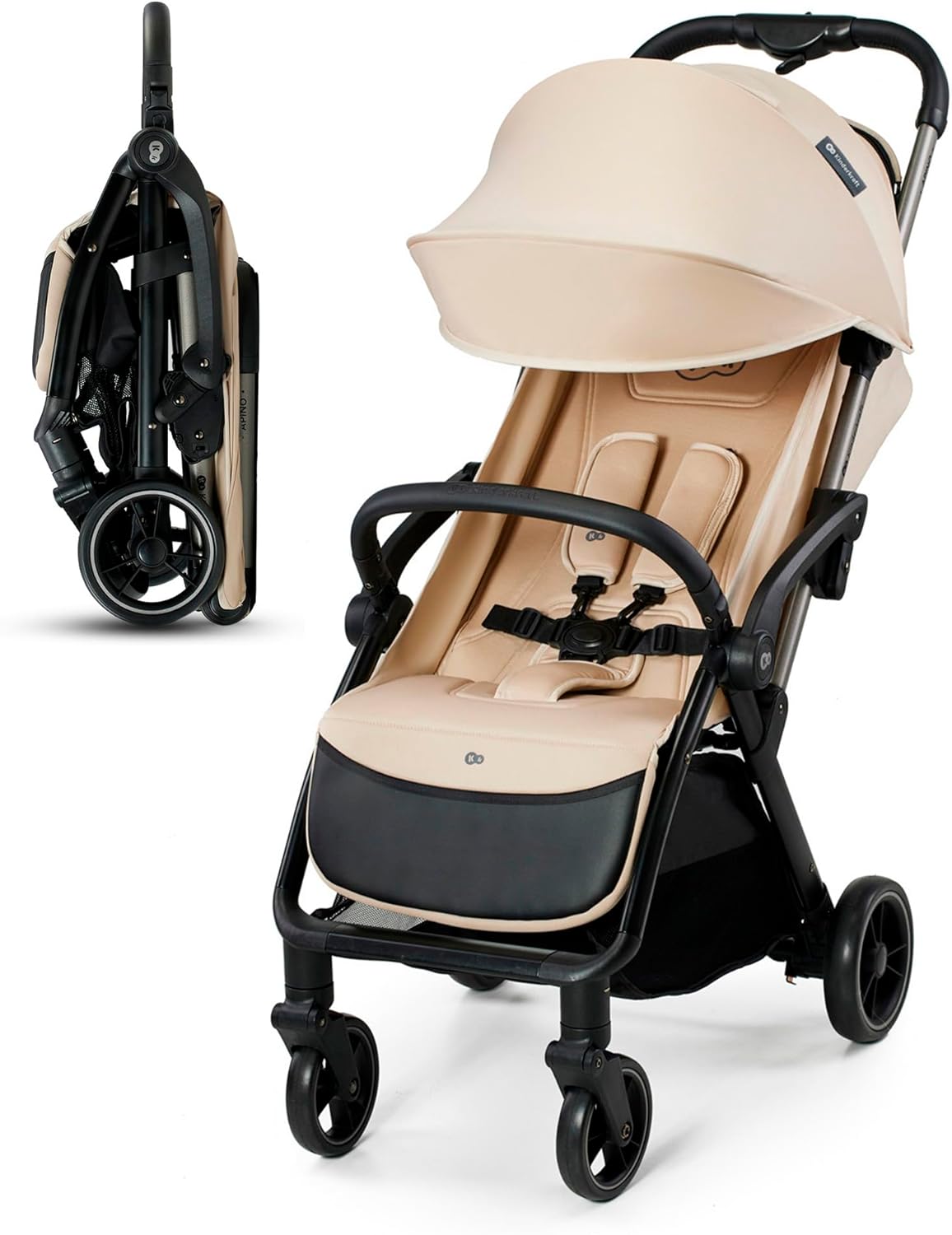 Poussette Bébé Pliable Imperméable – Confortable, Compacte, Idéale Voyage et Ville