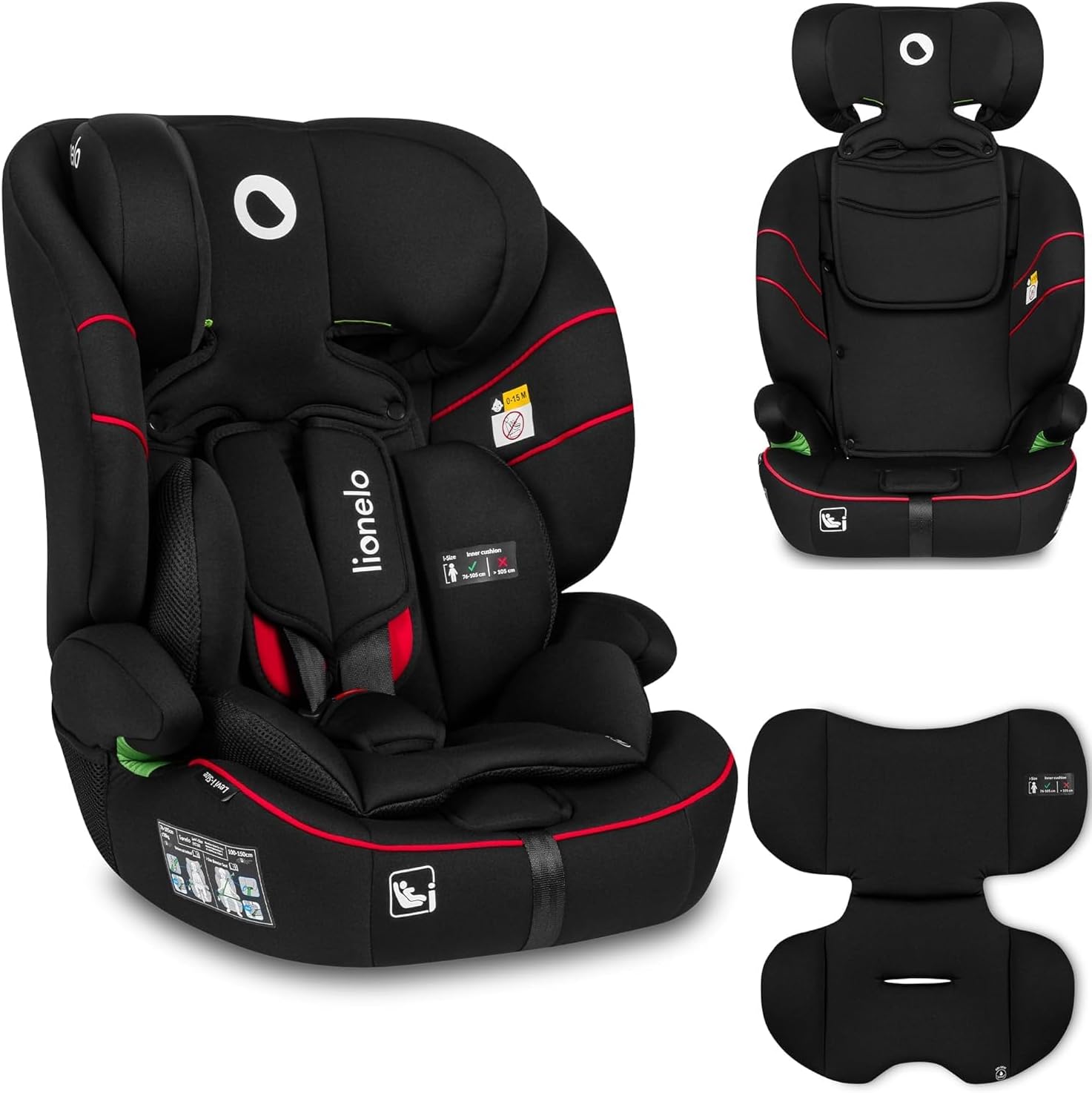 Siège Auto Bébé Évolutif avec Protection Latérale – Confort, Sécurité et Appui-Tête Réglable