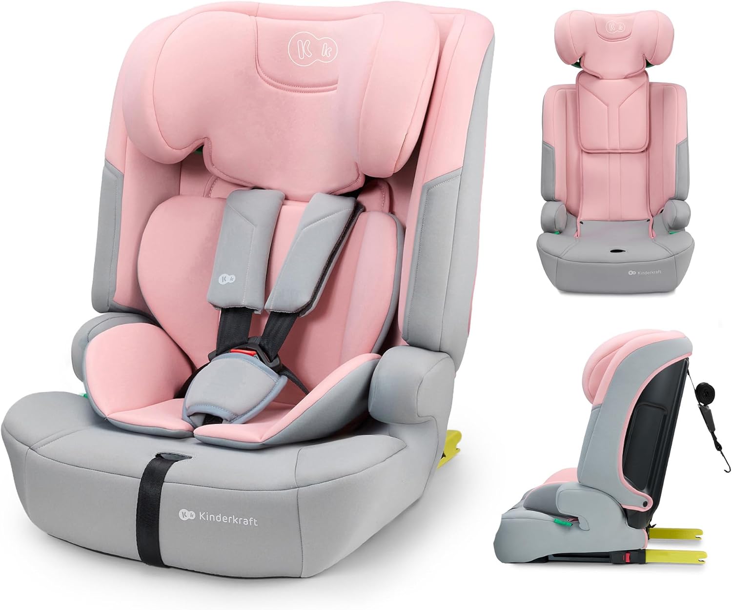 Siège Auto Kinderkraft i-Size ISOFIX Évolutif – Sécurité Renforcée et Confort pour les Longs Voyages