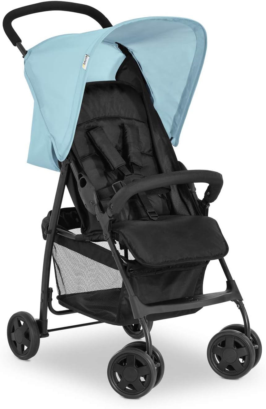 Poussette Bébé Compacte et Légère – Position Allongée, Pliage Rapide et Idéale Voyage